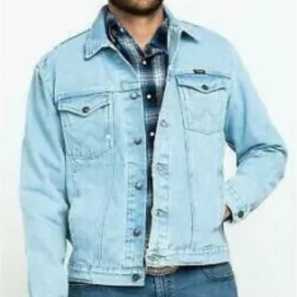 M Men’s Wrangler Unlined Denim Jacket NWOT